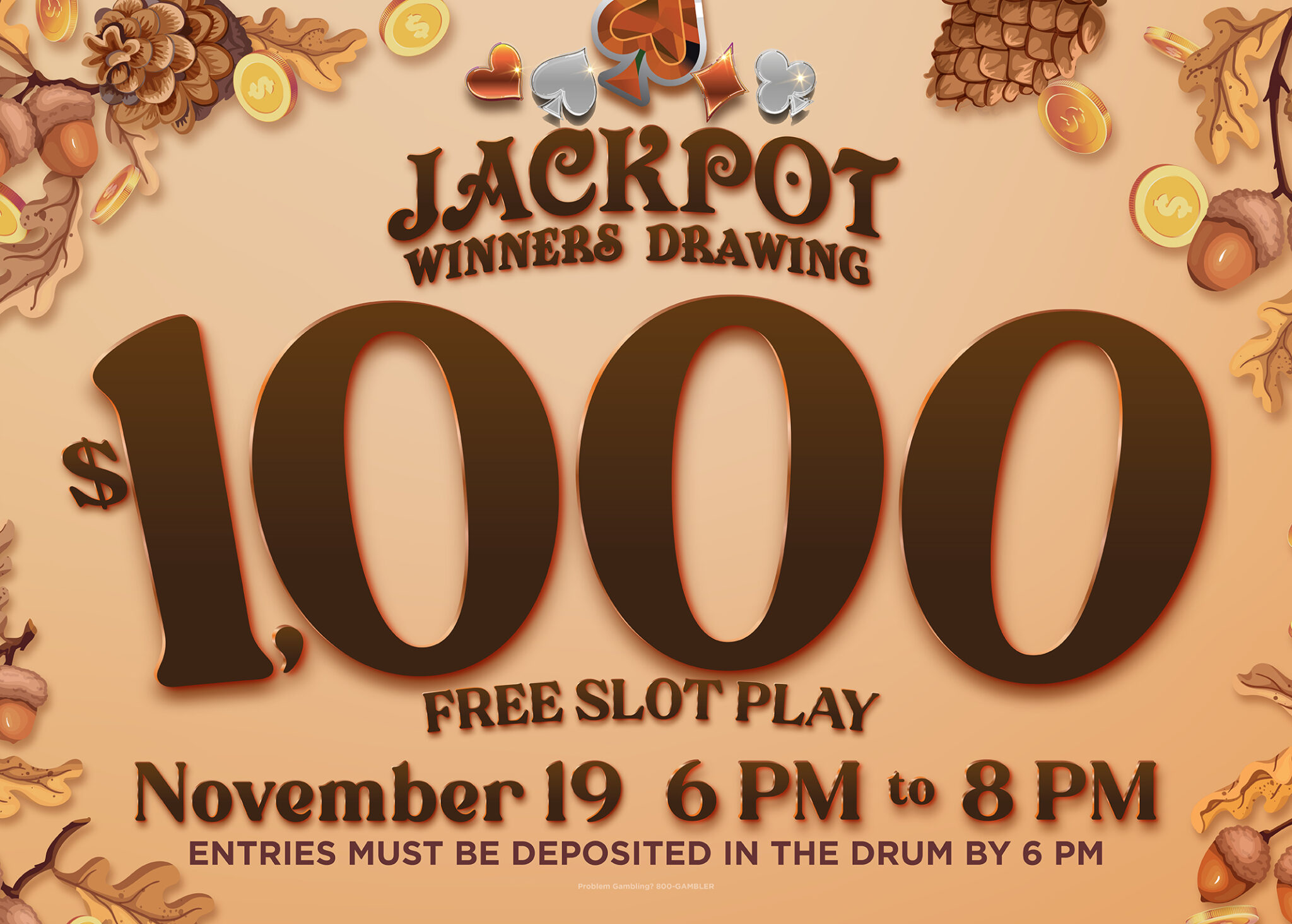 November Jackpot Winners Drawing - Jackson Rancheria Casino Resort